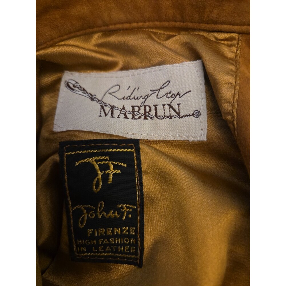 Riding Leap Mabrun Vintage Leather Maxi Skirt Please See Pictures For Measuremen - Picture 7 of 16